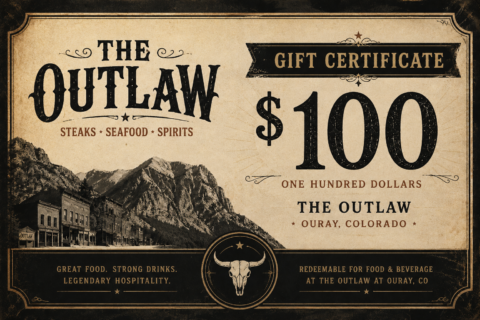 Outlaw Gift Card 100$